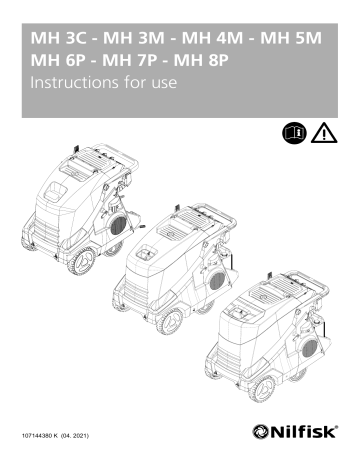 MH 8P | MH 6P | Nilfisk MH 7P Manuel utilisateur | Fixfr