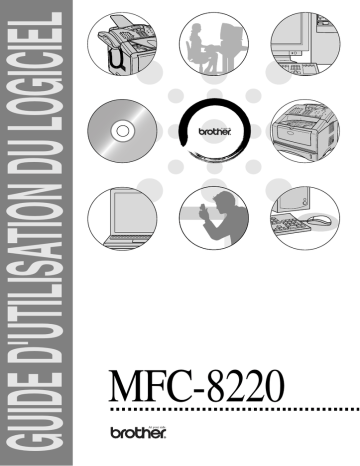 Brother MFC-8220 Monochrome Laser Fax Manuel utilisateur | Fixfr