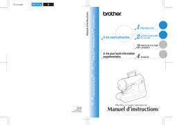 Brother PC-210/210PRW Home Sewing Machine Manuel du propriétaire