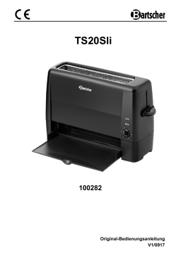 Bartscher 100282 Toaster TS20Sli Mode d'emploi