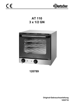 Bartscher 120789 Convection oven AT110 Mode d'emploi