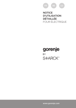 Gorenje BO6CO4I1-47 Four encastrable BO747ST Une information important