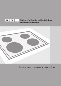 Gorenje KVK61S-1V Table de cuisson vitrocéramique à gaz KC621USC Une information important