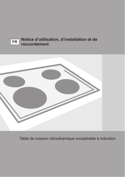 Gorenje SIVK9CTF Table de cuisson à induction IT984USC Une information important