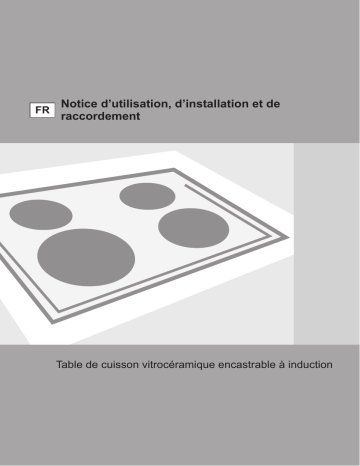 Gorenje SIVK9CTF Table de cuisson à induction IT984USC Une information important | Fixfr