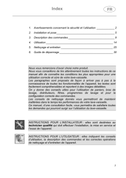 Gorenje PMS60I Lave-vaisselle tout intégrable GV61124 Une information important