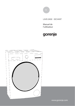 Gorenje NA1461CDL Machine lavante-séchante WD94141 Une information important