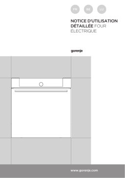 Gorenje BO6CO4D1-42 Four encastrable BO798S53X Une information important