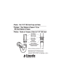 Lincoln Products 100214 1-1/2 in. Slip Joint Plastic Washer Installation manuel