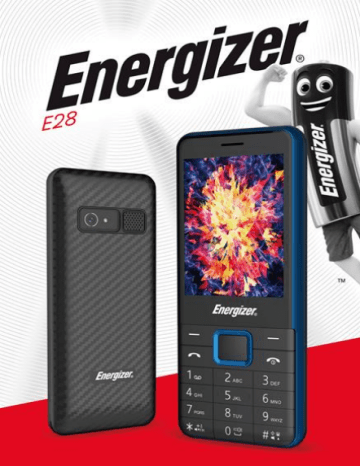 Energizer e28 Manuel utilisateur | Fixfr