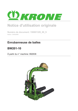 Krone BW202-10 Mode d'emploi