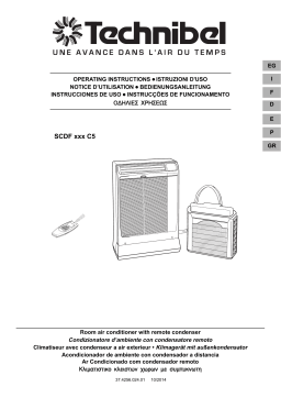 TECHNIBEL 397128920 Climatiseurs mobiles split Mode d'emploi