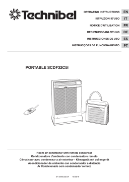 TECHNIBEL 397128921 Climatiseurs mobiles split Mode d'emploi