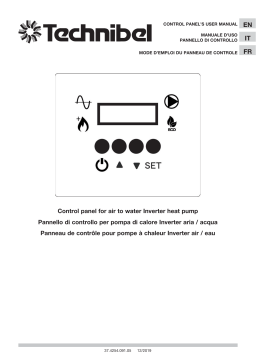 TECHNIBEL 387134222 Groupes d'eau glacÃ©e air/eau <=17KW Mode d'emploi