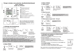 TECHNIBEL K60D064ZAC AccÃ ssoires pour pompes Ã chaleur air/eau Mode d'emploi