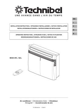 TECHNIBEL 397002934 WALL DOUBLE DUCT AIRCONDITIONER Mode d'emploi