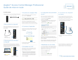 Avigilon ACM 5 Professional Mode d'emploi