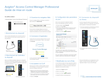 Avigilon ACM 5 Professional Mode d'emploi | Fixfr