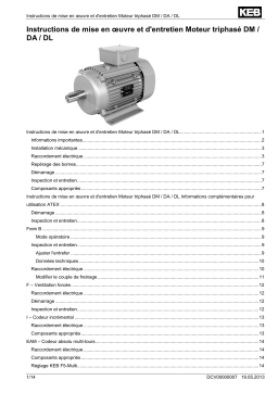 KEB DCV00000007 Manuel du propriétaire