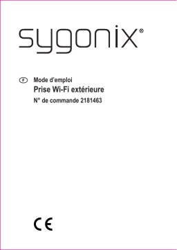 Sygonix RS-100 Outdoors Wi-Fi Socket Manuel du propriétaire