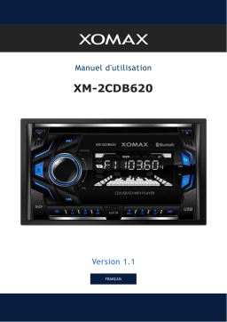 Xomax XM-2CDB620 Manuel du propriétaire