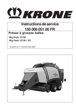 Krone Big Pack 12130 / XC Mode d'emploi