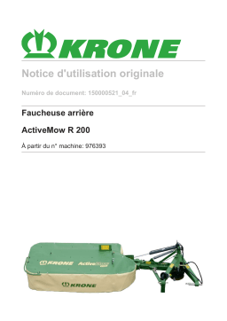 Krone ActiveMow R 200 Mode d'emploi