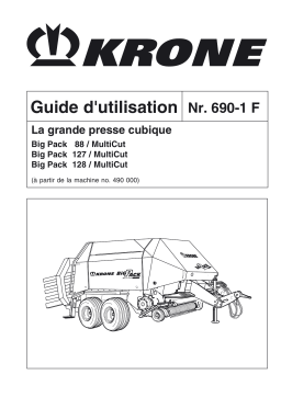 Krone BigPack 88-127-128 Mode d'emploi