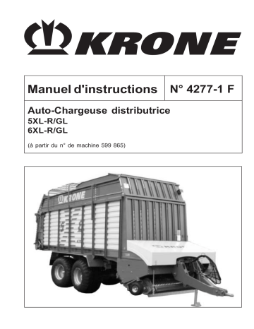 Krone 5XL_6XL_R/GL Mode d'emploi | Fixfr