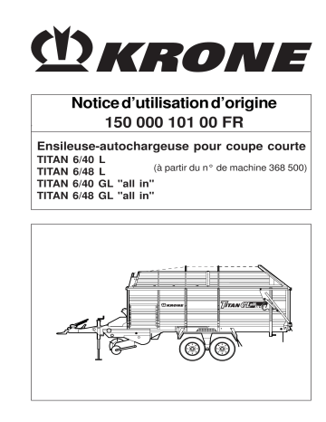Krone TITAN 6/40 L, TITAN 6/48 L, TITAN 6/40 GL 