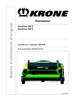 Krone EasyFlow 300 S, EasyFlow 380 S Mode d'emploi