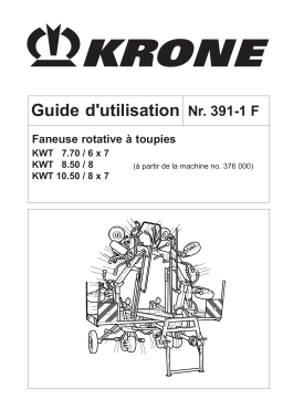 Krone KWT 7.70/6x7_8.50/8_10.50/8x7 Mode d'emploi