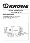 Krone Combi Pack Basculeur de Balles : IA et PDF