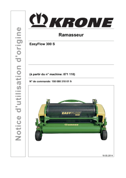 Krone EasyFlow 300 S Mode d'emploi