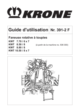 Krone KWT 7.70/6x7_8.50/8_8.80/8_10.50/8x7 Mode d'emploi