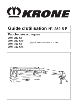 Krone AMT 283/323 CV_CRi Mode d'emploi