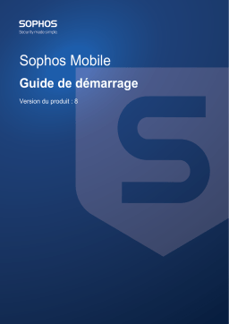 Sophos Mobile (version locale) Manuel utilisateur