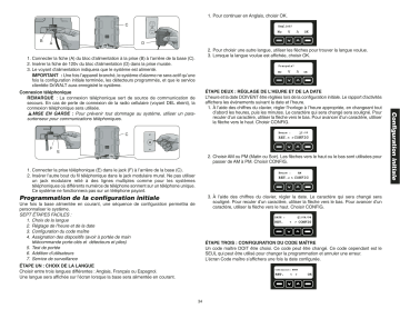 Inovonics Wireless HCQ3B6ECNCA PortableAlarm System Manuel utilisateur | Fixfr