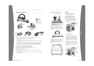 Microsoft C3KWRW01 Xbox360 Wireless Racing Wheel Manuel utilisateur | Fixfr