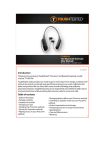 Mizco International RZOTTHFBPN BluetoothNeckband Earphone Manuel utilisateur