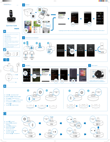 Philips Consumer Lifestyle BOU-AS111V37 DockingSpeaker Manuel utilisateur | Fixfr