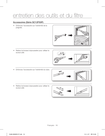 Samsung Electronics A3LROH20S RFControl handle Manuel utilisateur | Fixfr