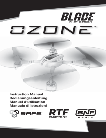 BLH9750 | Blade BLH9700 Ozone RTF Manuel utilisateur | Fixfr