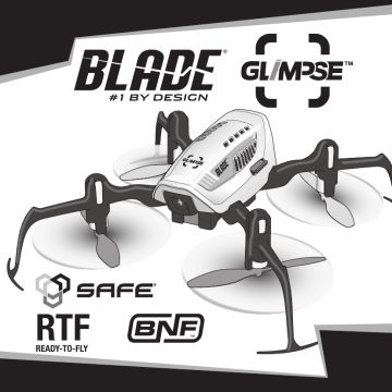 Blade BLH2280 Glimpse FPV BNF Manuel utilisateur | Fixfr