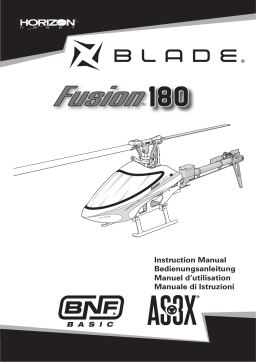Blade BLH5850 Fusion 180 BNF Basic Manuel utilisateur