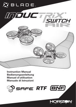 Blade BLH8380 Inductrix Switch Air BNF Manuel utilisateur