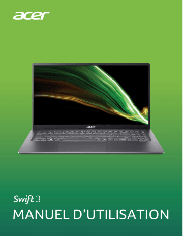 Acer SF316-51 Ultra-thin Manuel utilisateur | Fixfr