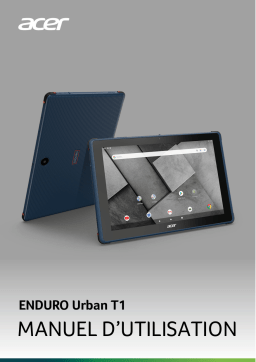 Acer Enduro EUT110-11A Tablet Manuel utilisateur