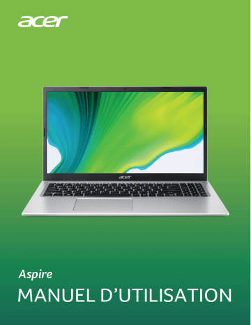 Aspire A315-58G | Acer Aspire A315-58 Notebook Manuel utilisateur | Fixfr
