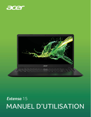 Extensa 215-51K | Extensa 215-51KG | Acer Extensa 215-51G Notebook Manuel utilisateur | Fixfr